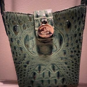 Brahmin Marley croc print crossbody like new